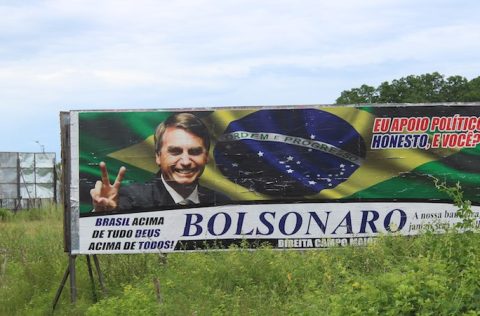 Braziliaanse presidentskandidaat Bolsonaro wil van klimaatakkoord af