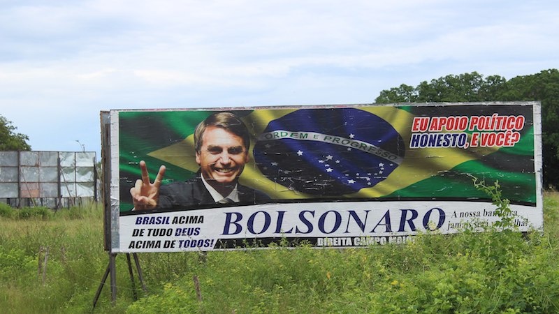 Braziliaanse presidentskandidaat Bolsonaro wil van klimaatakkoord af