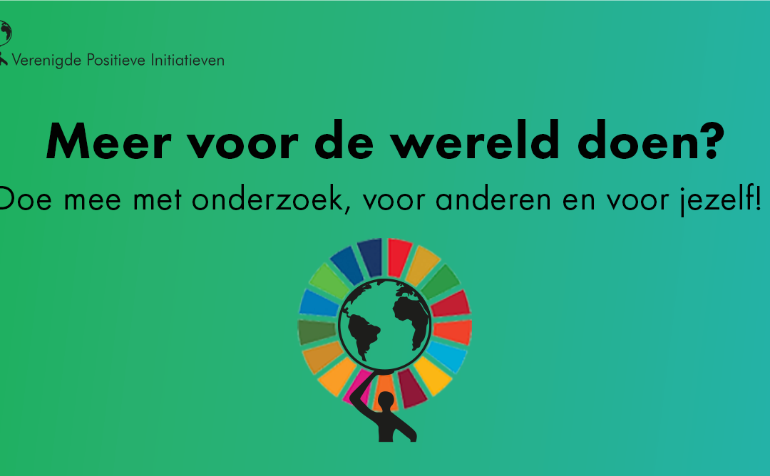 Onderzoek: Positief in actie voor de SDG’s