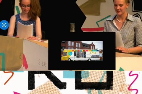 SDG-bus brengt de VN Werelddoelen naar festival KUUB in 1,5 meter VIP-programma